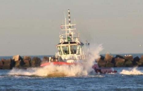 MANTA 9186041 (NB-119), Damen ASD Tug 2909, gebouwd door Damen Shipyards B.V., Gorinchem (511604) voor Kompania di Tou N.V., Willemstad-N.A., roepsein PJQW, 275 BRT, 17-10-2005 proefvaart in de