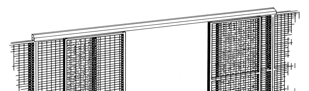 vermelde stabiliteitsstijlen 'deur'. * de prijs van de kit deur met cilinderslot is eclusief de cilinder zelf (of de cilinders in geval van dubbele schuifdeuren).