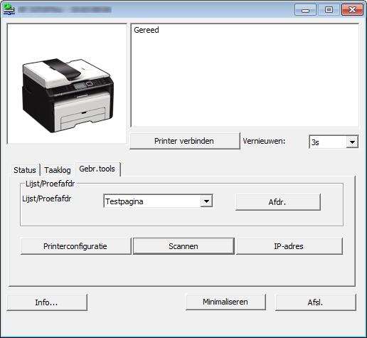5. Originelen scannen Scannen via Smart Organizing Monitor De procedure in dit onderdeel is een voorbeeld en is gebaseerd op Windows 7.