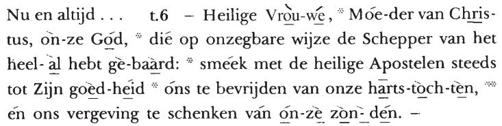 triodion theotokion: De Canons we lezen eerst de canon uit het mineon, en dan van het