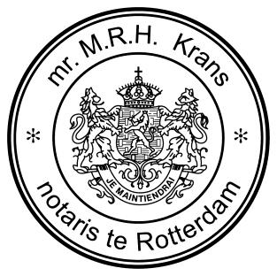 Deze akte is verleden te Rotterdam op de datum aan het begin van deze akte ---- vermeld. De zakelijke inhoud van deze akte is aan de comparante opgegeven en - toegelicht.