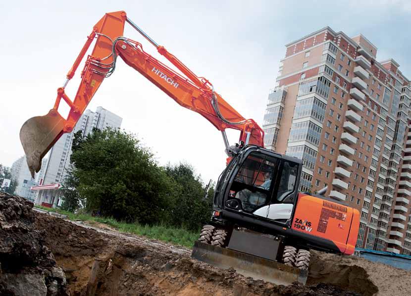 Serie ZAXIS-5 MOBIELE GRAAFMACHINE