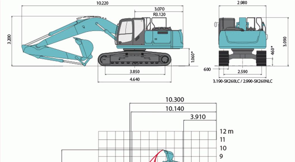 Kobelco SK-260-LC 2016 Tier 4