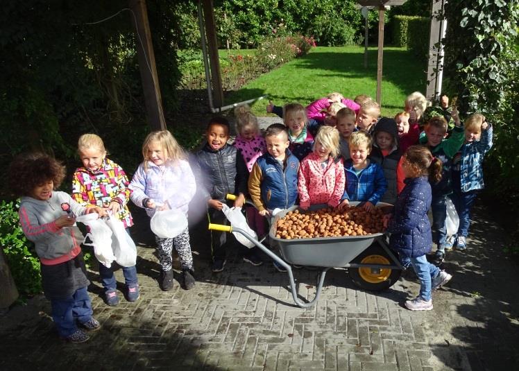 Hierna gingen de kinderen samen tekenen over hun lievelingsdier. Na een korte pauze, waarbij er samen werd gespeeld, gingen ze weer vrolijk verder.