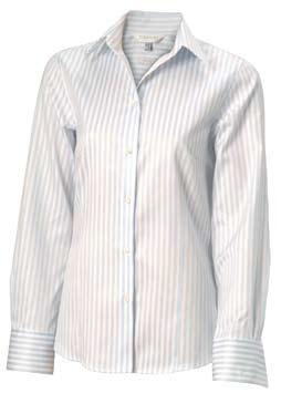 Audrey Exclusieve blouse van gemerceriseerde compact garen geweven in uitsland, getailleerd, figuurnaad op de voorkant en de rug, figuurnaad op de borst, eenvoudig te strijken, 100% katoen, getwijnd