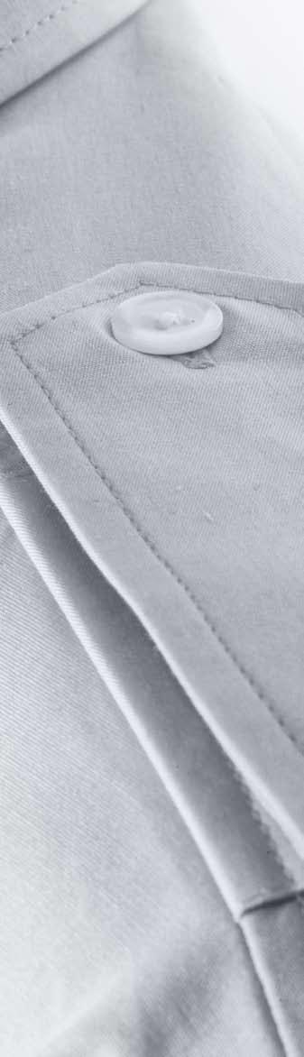 Ingrid Popeline-blouse, rechte vorm, 1 borstzak, knopenlijst, 60% katoen / 40% polyester, easycare lange mouw: Art. Nr.