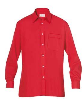 George Popeline-shirt, kentkraag, 1 borstzak, knopenlijst, 60% katoen / 40% polyester, easycare lange mouw: Art. Nr.