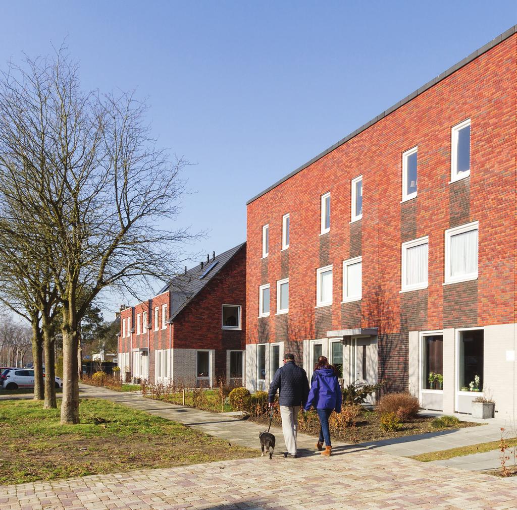 Vast concept zorgt voor vlot bouwproces 144 woningen in de wijk Assen-Oost maakten plaats voor tachtig nieuwe: 61 moderne gezinswoningen en negentien appartementen.