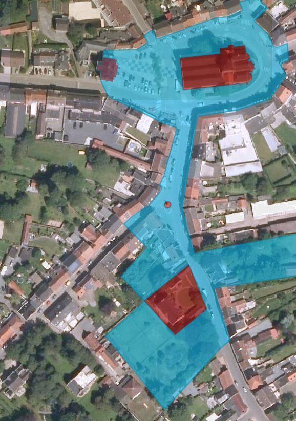 Dorpskern Verschillende monumenten: - Kerk - Gemeentehuis - Dorpspomp -