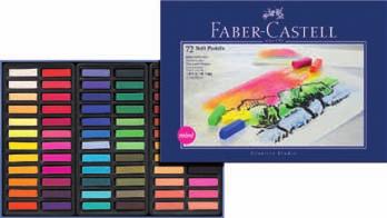 2 Pastelkrijt Faber-Castell Creative Studio Pastelkrijt van fijne kwaliteit.