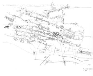 Verstedelijk landschap Strandwallen vormen de structuur