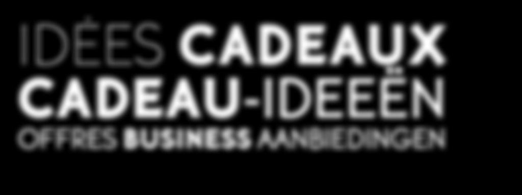 CADEAU-IDEEËN