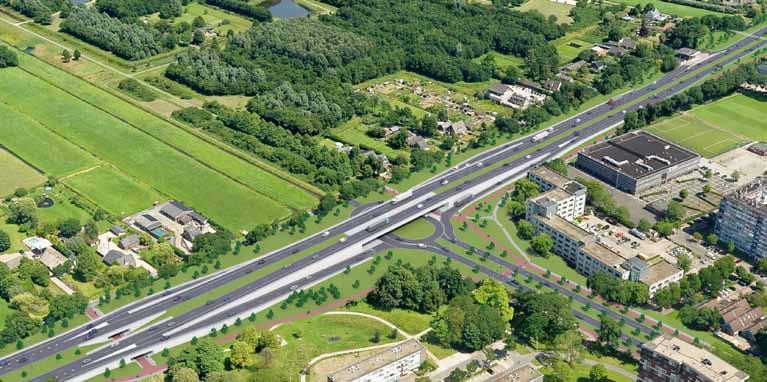 Dunantplein viaduct verbeteren. In de volgende fase wordt onderzocht welke aanvullende maatregelen mogelijk en wenselijk zijn om de geluidbelasting in 2035 te verlagen.