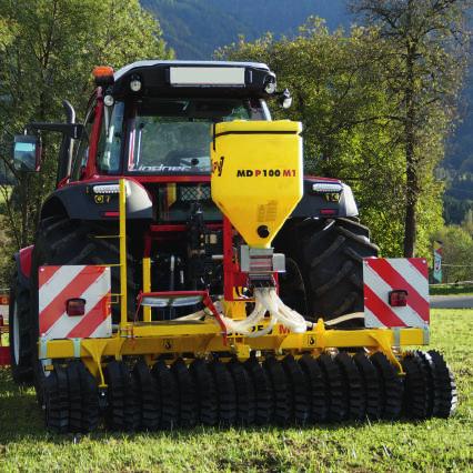 GK 250 m1 UW Voordelen Gebruiksvoorbeelden: De graslandcombi GK 250 M1 is bijzonder geschikt voor graslandverzorging en voor het zaaien resp.