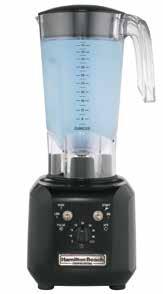 High Performance Blenders Duurzame High Performance Blenders voor bars, horeca-zaken en professionele keukens Lange levensduur van