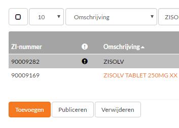 Er kunnen zich twee situaties voordoen: Alle velden zijn correct ingevuld. U krijgt geen foutmeldingen te zien, het artikel kan later naar wens vanuit het artikeloverzicht gepubliceerd worden.