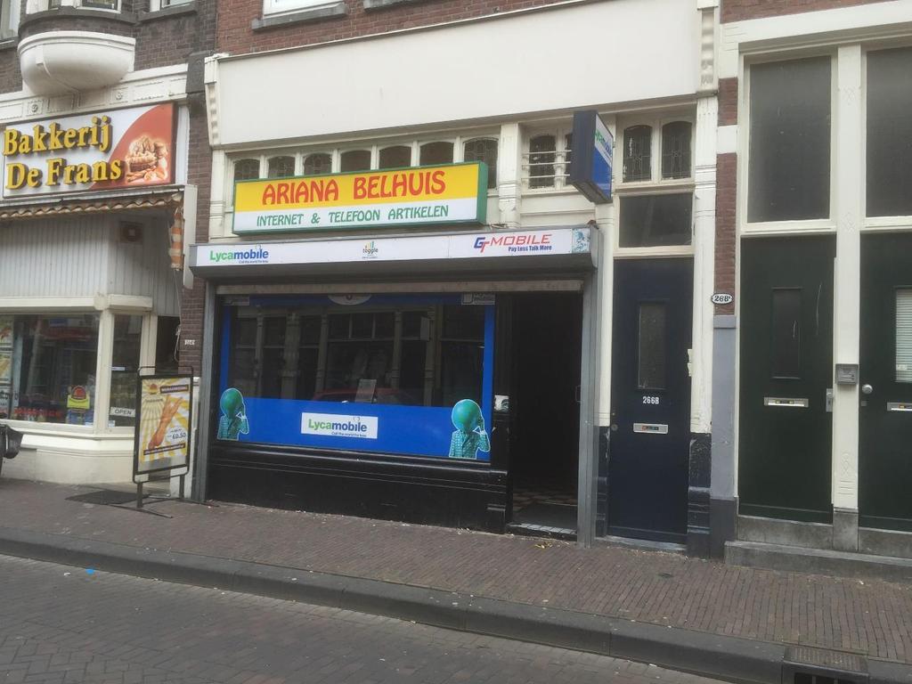 TE HUUR Zwaanshals 266-A te Rotterdam Betreft Winkel- kantoorruimte met een totale oppervlakte van 94m², gelegen aan het Zwaanshals in de wijk het oude noorden.