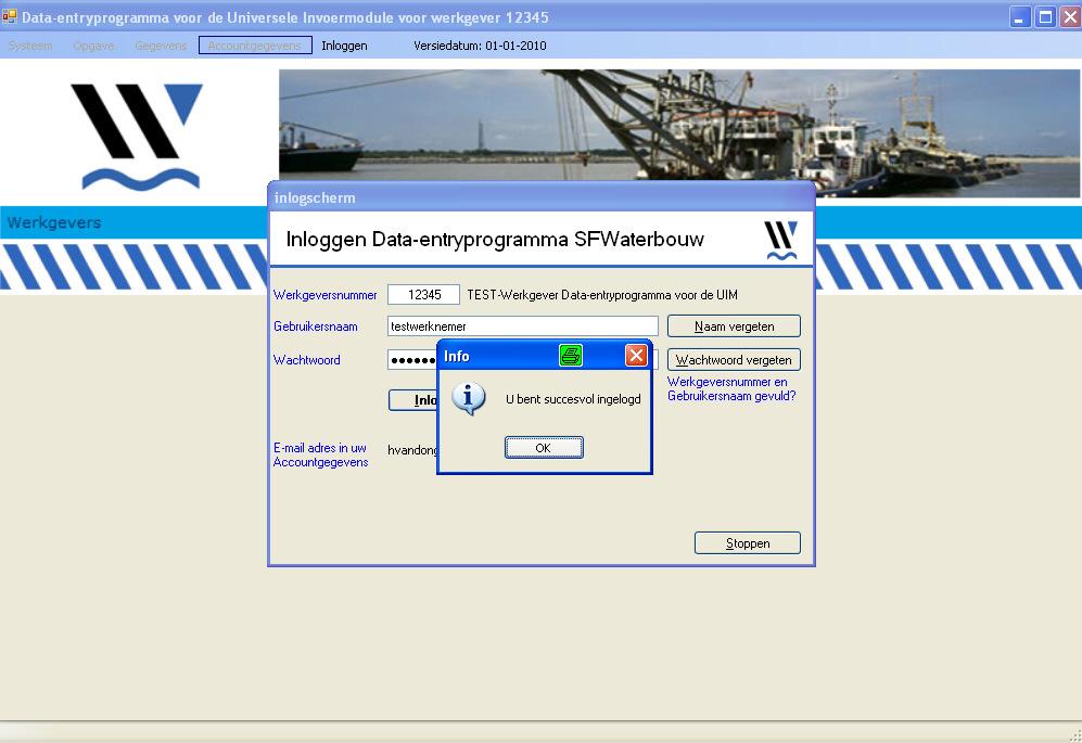 3. Opstarten van het programma 3.1.