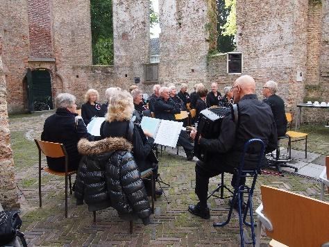 De entree en drankjes waren gratis en vrijwillige