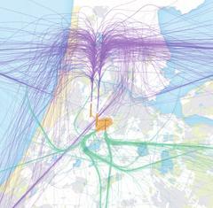 Landend verkeer: percentage landingen per baan per gebruiksjaar Baan Richting 2004 2005 2006 2007 2008 2009 2010 2011 2012 Aalsmeerbaan 18L -- -- -- -- -- -- -- -- -- 36R 10% 11% 9% 13% 10% 11% 11%