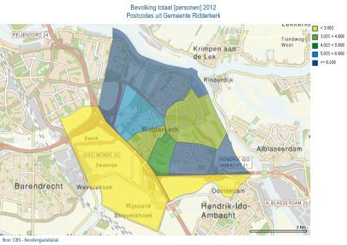 1.1. Bevolkingsaantal Bevolkingsomvang naar buurten in de gemeente