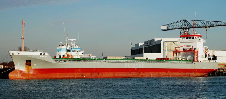 Flinter Arctic, Rotterdam, in beheer bij Flinter Shipping B.V., Barendrecht.
