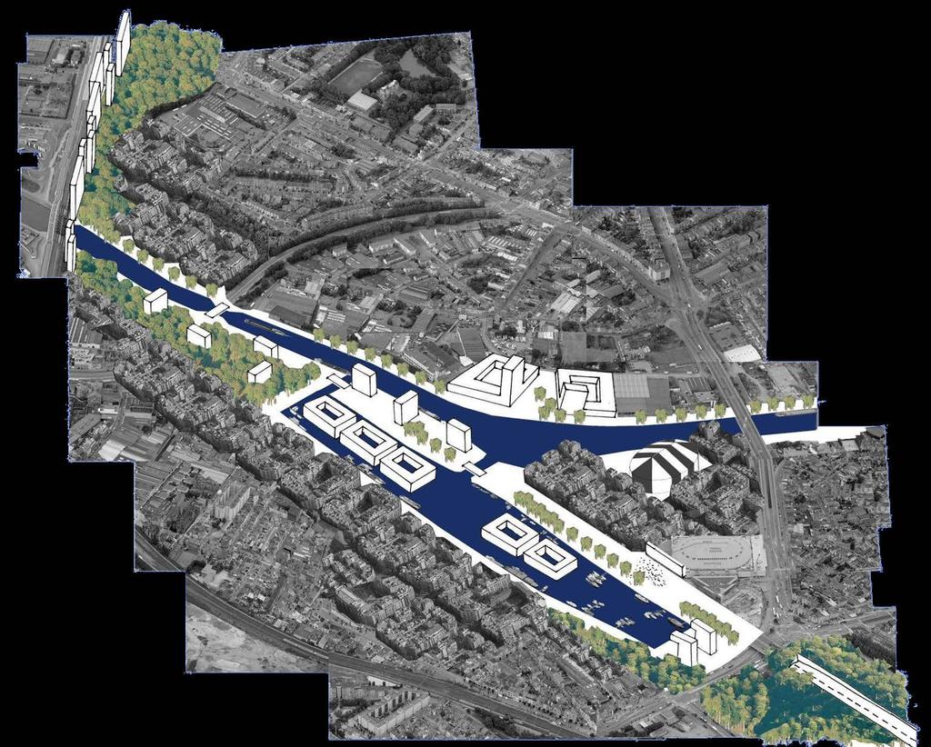 Zone Deurne/Merksem bij keuze voor Meccanotracé Ontwerpend onderzoek, stad