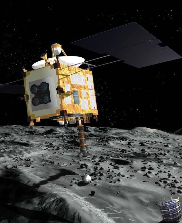 In december vorig jaar heeft Japan de Hayabusa 2 gelanceerd die monsters van asteroïde 1999 JU3 terug naar de aarde zal sturen eind 2020, tenminste als alles volgens plan verloopt.