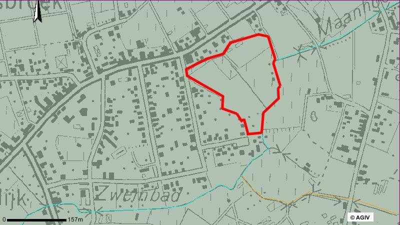 Fig. 5: Hydrografie (http://geo-vlaanderen.agiv.be/geo-vlaanderen/vha) Fig.