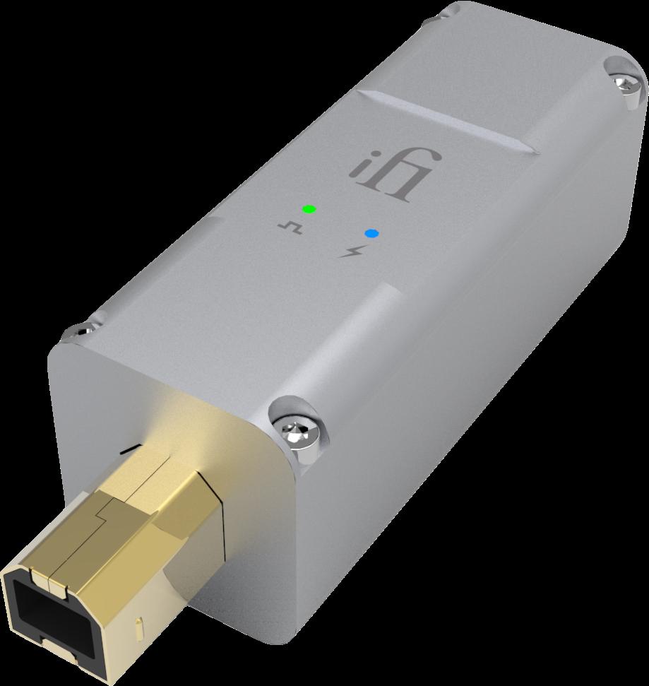 ifi ipurifier2 De ifi ipurifier2 is de aanzienlijk luxere opvolger van de ipurifier. Hij wordt aan het eind van de USB kabel geplaatst, daar waar het signaal de USB ontvanger van de DAC in gaat.