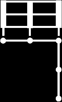 11 Betekenis van de symbolen bij de tekeningen Baken met gesloten structuur ( 2m op 2m ) (tolerantie 1m98-2m02) (hoogte 1,20m) (tolerantie 1m18-1m22).