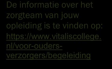 De extra ondersteuning vindt plaats tijdens verschillende momenten in de opleiding; wij spreken over instroombegeleiding, voortgangsbegeleiding, doorstroombegeleiding en de uitstroombegeleiding.