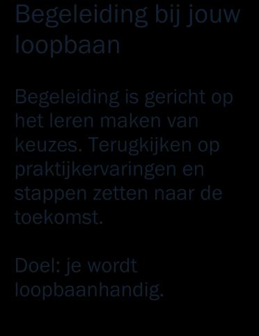 onderwijs en in de loopbaan van de student.