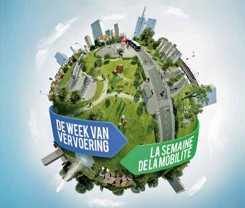 Hoogtepunt is de tiende editie van de Autoloze Zondag op 18 september. De Week van Vervoering is een initiatief van het Brussels Hoofdstedelijk Gewest in samenwerking met de 19 gemeenten. www.