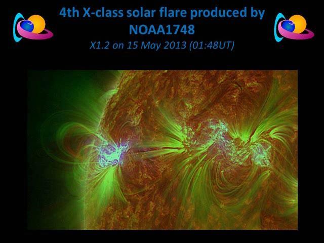 15 Mei 2013 NOAA 1748 X1.