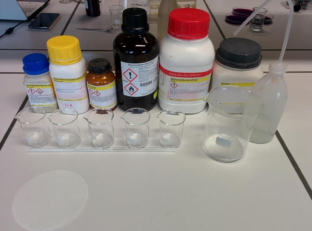 Ethanol CH3CH2OH e. Veiligheid i. Etiketten IJzer(III)chloride (6 aq) FeCl3.