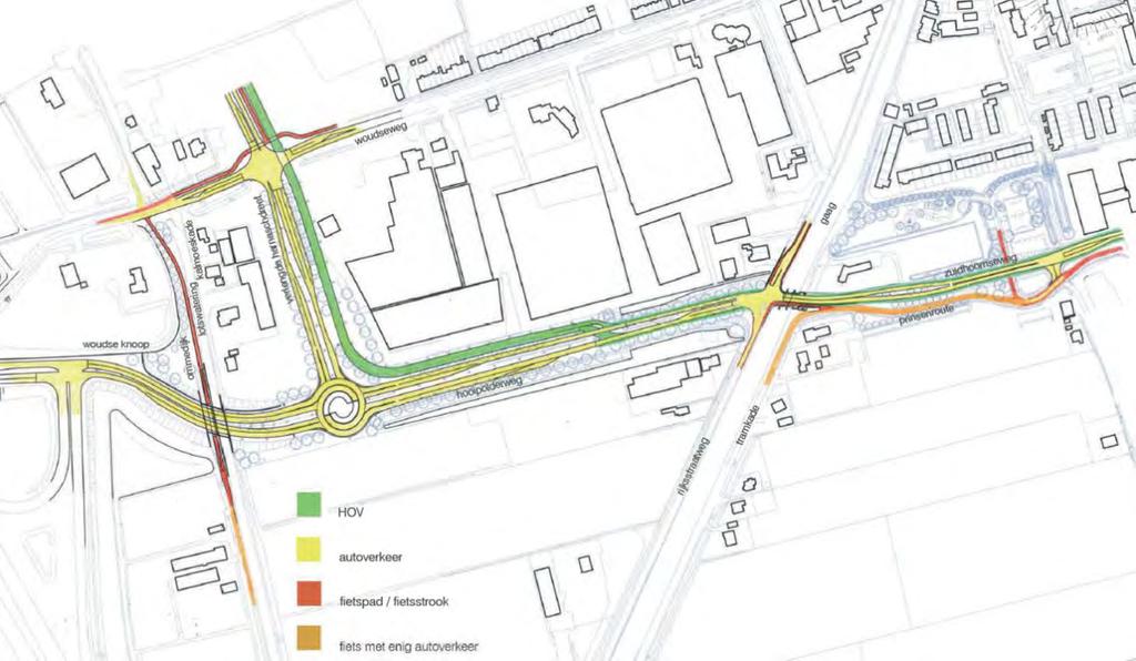 Langzaam verkeer De Hooipolderweg maakt geen deel uit van het fietsroutenetwerk. De wegen in het plangebied worden (grotendeels) voorzien van vrijliggende fietspaden.