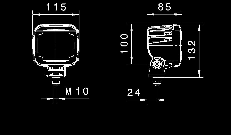 WERKLAMPEN 7 Ultra Beam LED gen.