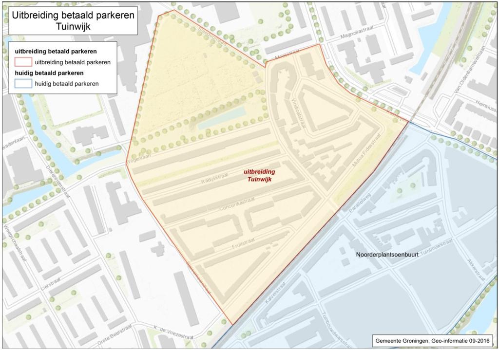1. Inleiding Al langere tijd krijgt de gemeente Groningen meldingen over parkeeroverlast in de Tuinwijk.