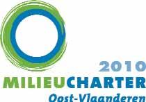 MILIEUDOELSTELLINGEN & -MAATREGELEN ANDERE MILIEUPRESTATIES MILIEUCHARTER Het Milieucharter is een project van de Oost-Vlaamse Kamers van Koophandel en Nijverheid.