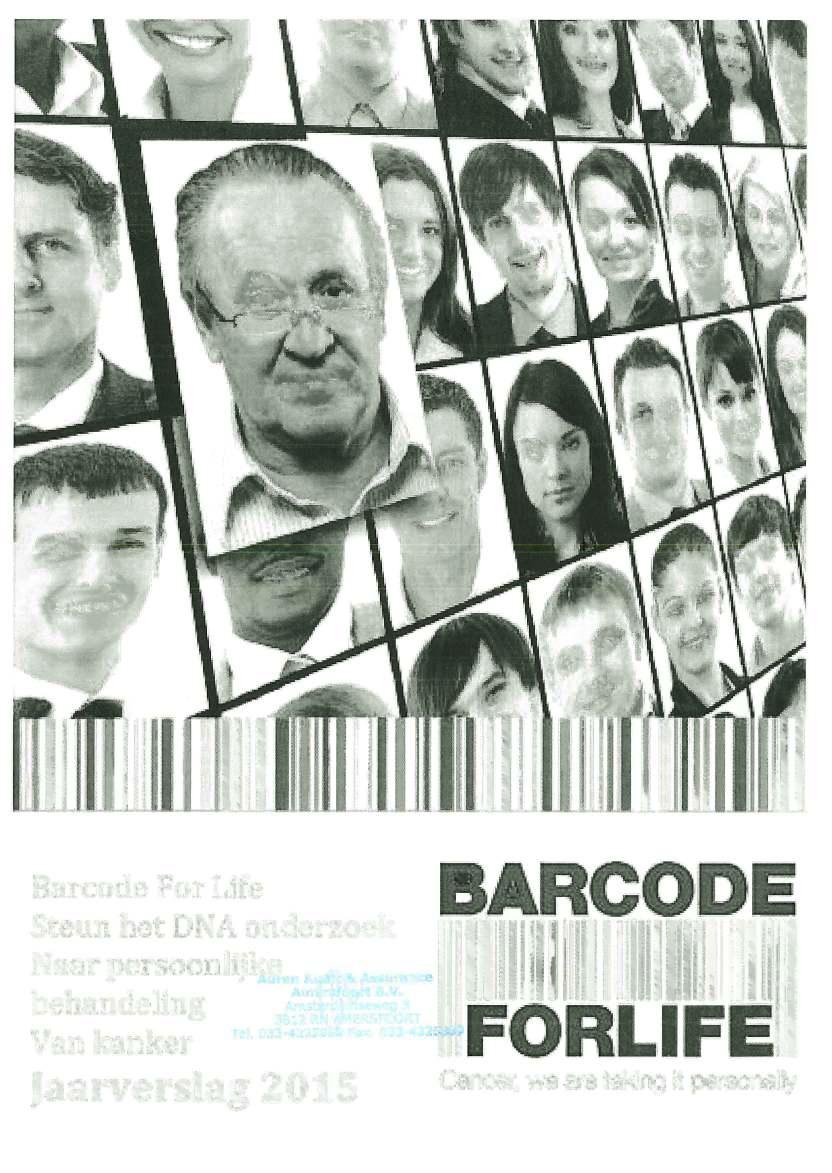 Barcode For Life Steun het 'DNA.