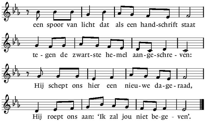 Lied 362 vers 1, 2 en 3 (t. Huub Oosterhuis, m.