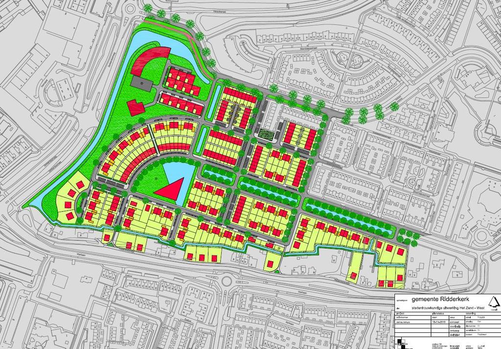 1 INLEIDING 1.1 Inleiding Er zijn plannen voor woningbouw in Het Zand-west te Ridderkerk.