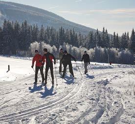 slalomwedstrijd, volbrengen we een etappe van de Krkonošská magistrála me we de Pec Ronde (afdaling van de hoogste berg van Tsjechië) bij het hikeprog 3-DAAGSE REIS @Duitsland) Voor het vierde jaar