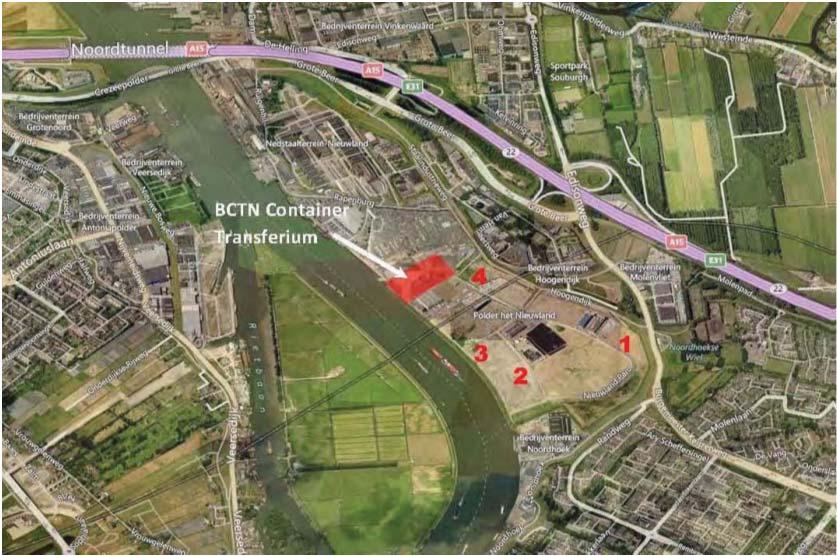 Alblasserdam Aanbod Alblasserdam: Bedrijfsterrein Totale hectare / beschikbaar Kavelgrootte Schaalniveau Ontsluiting Concurrerend voor DKIV Polder Het Nieuwland 45 ha / 2,8 ha Variërend