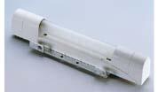 Fluorescent lamp met klein verbruik 11 W, 230 V, 50 Hz met bewegingsdetector, geheel gemonteerd op steun (50900065).