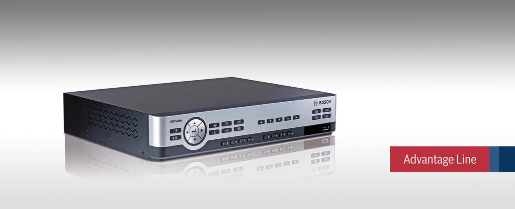 CCTV 440/480 Serie Harddisk-recorder 440/480 Serie Harddisk-recorder De Bosch 400/480 Serie Harddisk-recorder is een 4/8-kanaals digitale recorder die gebruikmaakt van de nieuwste H.