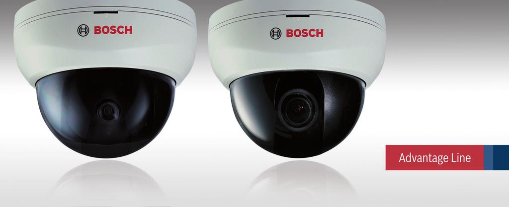 CCTV Domecamera voor binnen Domecamera voor binnen De VDC-250/260 Dag/Nacht-camera is een compacte, stijlvolle bewakingscamera die een excellente resolutie onder variabele lichtomstandigheden levert.