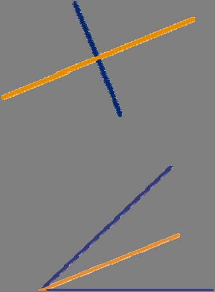 Leg de geodriehoek symmetrisch over k (met de 0 op k), zo dat de lange zijde langs P gaat. Het punt aan de andere kant van de 0 is dan het spiegeleeld van P.
