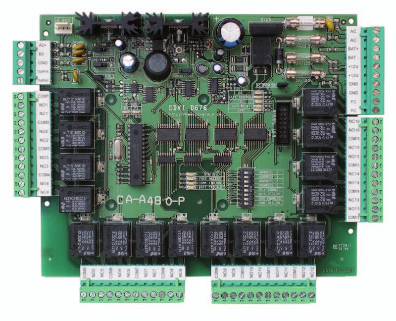 Door gebruik te maken van de extra CAA482P-module krijgt u ook de exacte feedback welke verdieping de gebruiker uiteindelijk heeft gekozen.